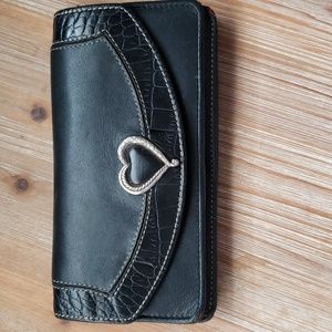 Brighton Black Leather Wallet